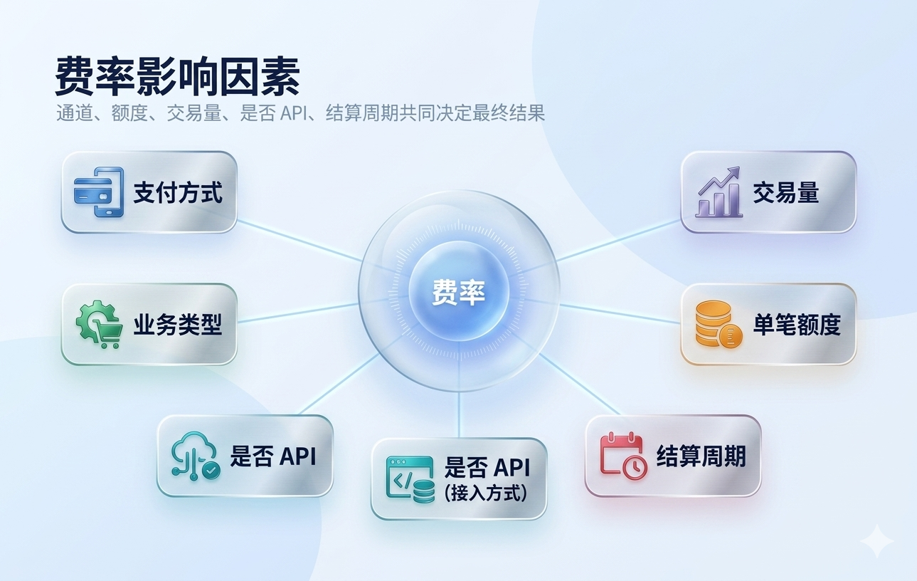 菲律宾支付费率影响因素示意图